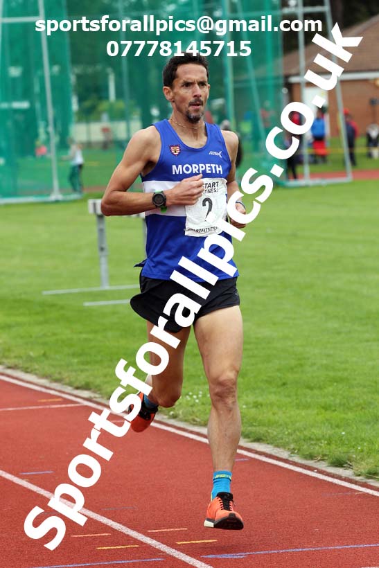 3000 metres, NECAA Open Meeting, Morpeth, Sunday, September 27th. David T. Hewitson/Sports for All Pics